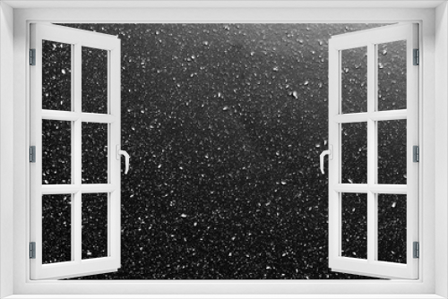 Fototapeta Naklejka Na Ścianę Okno 3D - Black artificial marble texture or stone surface.