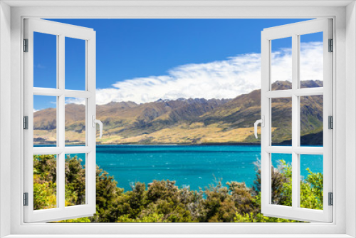 Fototapeta Naklejka Na Ścianę Okno 3D - lake Wanaka; New Zealand south island