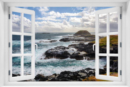 Fototapeta Naklejka Na Ścianę Okno 3D - Looking at Seal Rock