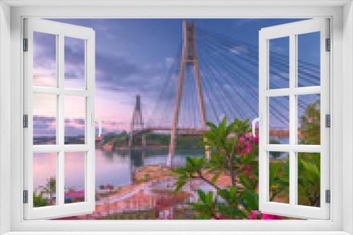 Fototapeta Naklejka Na Ścianę Okno 3D - Barelang Batam Bridge wonderful Indonesia
