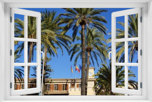 Fototapeta Naklejka Na Ścianę Okno 3D - Stadtansicht von palma de mallorca