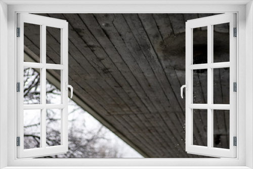 Fototapeta Naklejka Na Ścianę Okno 3D - Bridge Drops