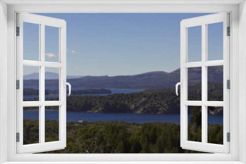 Fototapeta Naklejka Na Ścianę Okno 3D - Villa Pehuenia
