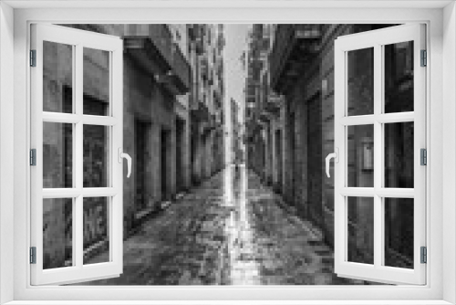 Fototapeta Naklejka Na Ścianę Okno 3D - Paseo por el casco antiguo de Barcelona
