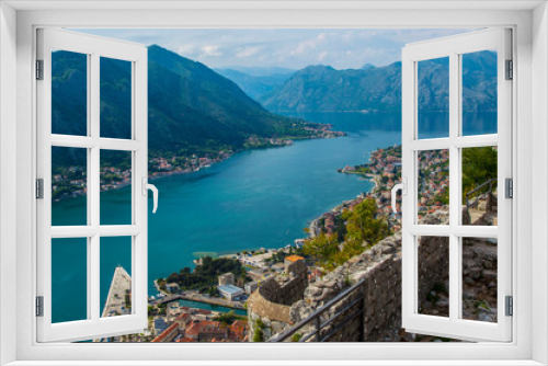 Fototapeta Naklejka Na Ścianę Okno 3D - Kotor, Montenegro
