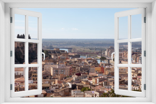 Fototapeta Naklejka Na Ścianę Okno 3D - Turismo en la ciudad de Tortosa - Tarragona