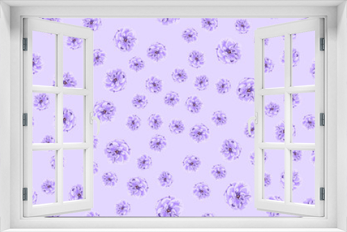 Fototapeta Naklejka Na Ścianę Okno 3D - Vintage Rose Seamless Pattern.