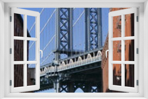 Fototapeta Naklejka Na Ścianę Okno 3D - Brooklyn Bridge New York