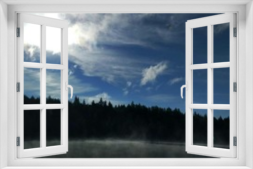 Fototapeta Naklejka Na Ścianę Okno 3D - На озере