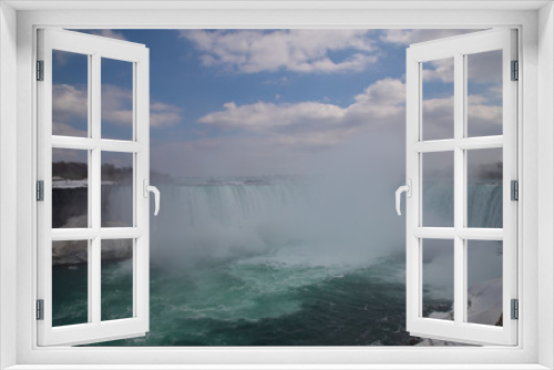 Fototapeta Naklejka Na Ścianę Okno 3D - Niagra Falls
