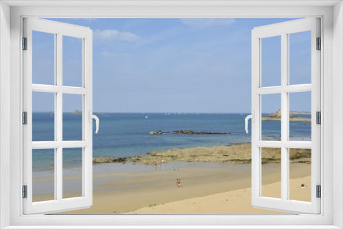 Fototapeta Naklejka Na Ścianę Okno 3D - Saint-Malo