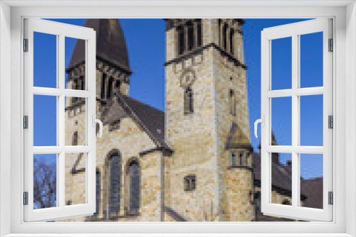 Fototapeta Naklejka Na Ścianę Okno 3D - Catholic St. Clemens church in Rheda-Wiedenbruck, Germany