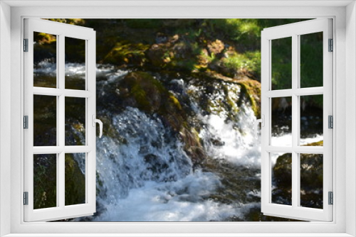 Fototapeta Naklejka Na Ścianę Okno 3D - Scottish Landscapes - Highland Waterfall