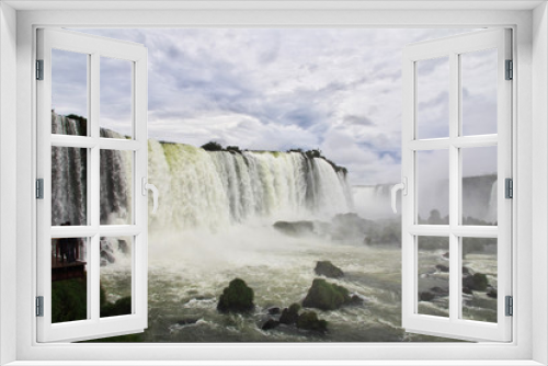 Fototapeta Naklejka Na Ścianę Okno 3D - Iguazu Falls, Argentina, Brazil