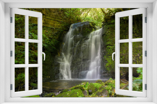 Fototapeta Naklejka Na Ścianę Okno 3D - Horseshoe Falls New Zealand
