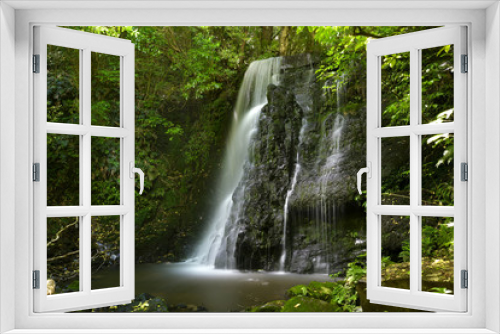 Fototapeta Naklejka Na Ścianę Okno 3D - Matai Falls New Zealand