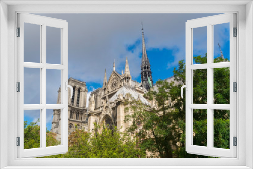 Fototapeta Naklejka Na Ścianę Okno 3D - Notre Dame Cathedral in Paris