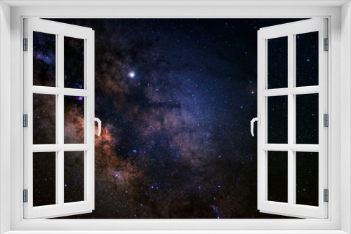 Fototapeta Naklejka Na Ścianę Okno 3D - Milky way