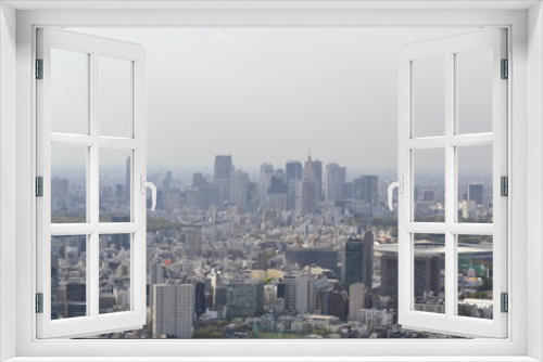 Fototapeta Naklejka Na Ścianę Okno 3D - Tokyo Cityscape Photo