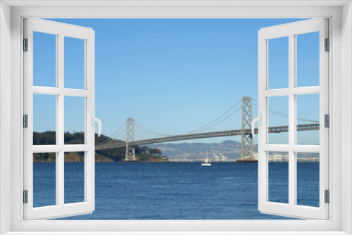 Fototapeta Naklejka Na Ścianę Okno 3D - Bay Bridge San Francisco