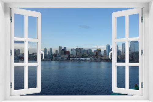 Fototapeta Naklejka Na Ścianę Okno 3D - Seattle View from afar