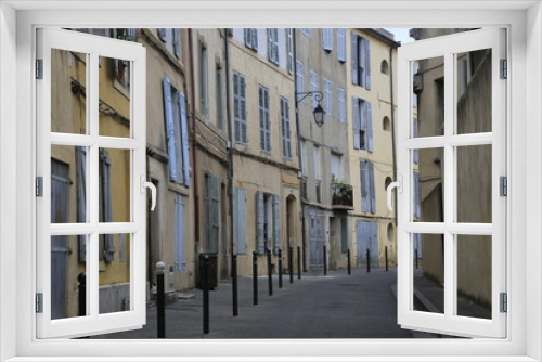 Fototapeta Naklejka Na Ścianę Okno 3D - Street in Aix-en-Provence