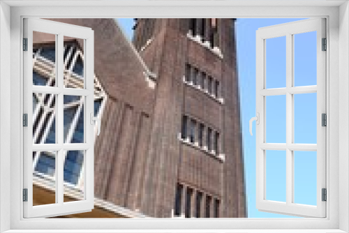 Fototapeta Naklejka Na Ścianę Okno 3D - Église des Saint-Pierre-et-Paul de Neder-Over-Heembeek (Bruxelles-Belgique)