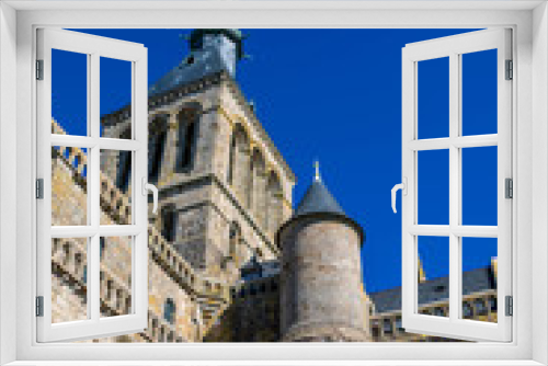 Fototapeta Naklejka Na Ścianę Okno 3D - Mont Saint-Michel.