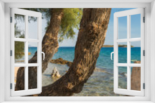 Fototapeta Naklejka Na Ścianę Okno 3D - Beautiful summer seascape in Orebic, Peljesac peninsula, Dalmatia, Croatia