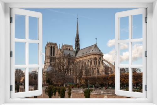 Fototapeta Naklejka Na Ścianę Okno 3D - Notre Dame Paris taken in 2013 before th e fire 