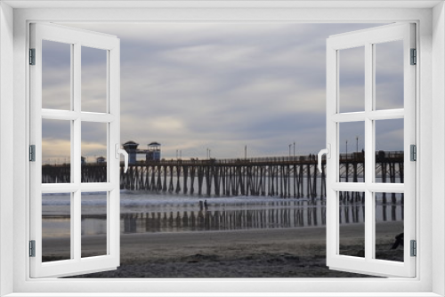 Fototapeta Naklejka Na Ścianę Okno 3D - Oceanside Pier