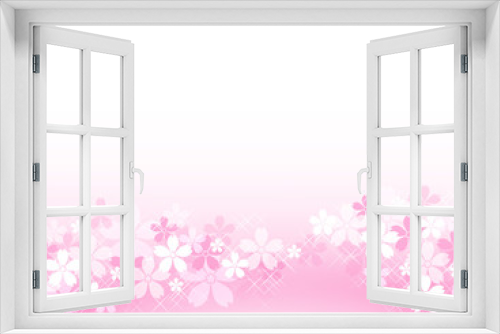 Fototapeta Naklejka Na Ścianę Okno 3D - sakura