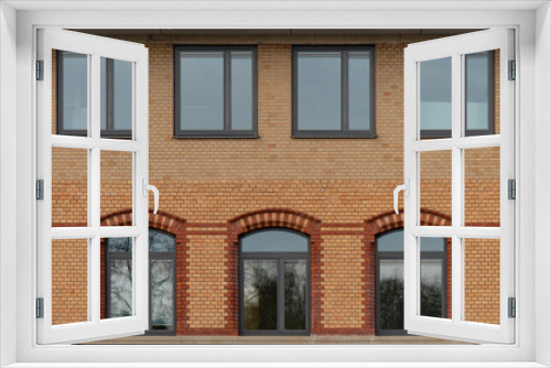 Fototapeta Naklejka Na Ścianę Okno 3D - Backsteinarchitektur