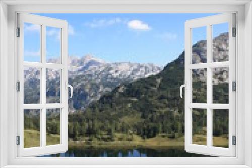 Fototapeta Naklejka Na Ścianę Okno 3D - Sommer in Österreich