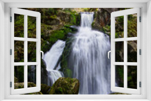 Fototapeta Naklejka Na Ścianę Okno 3D - Wasserfall in Triberg