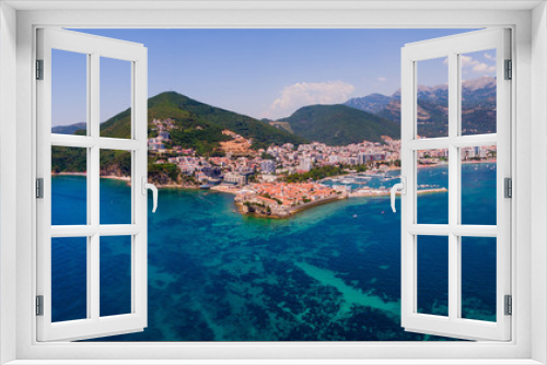 Fototapeta Naklejka Na Ścianę Okno 3D - Old Mediterranean town