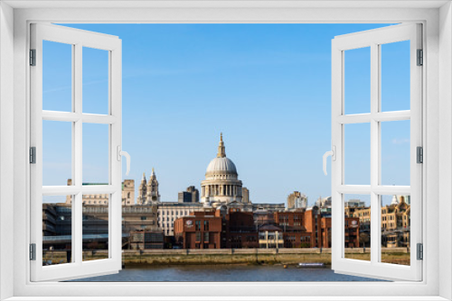 Fototapeta Naklejka Na Ścianę Okno 3D - Saint Paul's Cathedral in London, United Kingdom