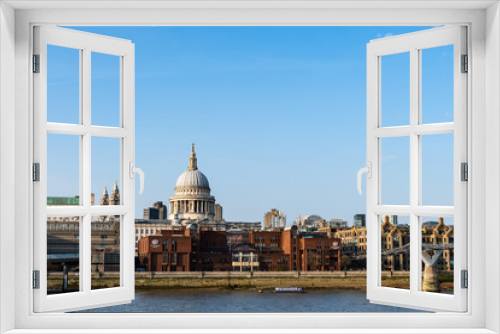 Fototapeta Naklejka Na Ścianę Okno 3D - Saint Paul's Cathedral in London, United Kingdom
