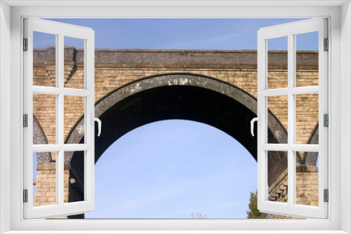 Fototapeta Naklejka Na Ścianę Okno 3D - an arch of truro railway viaduct