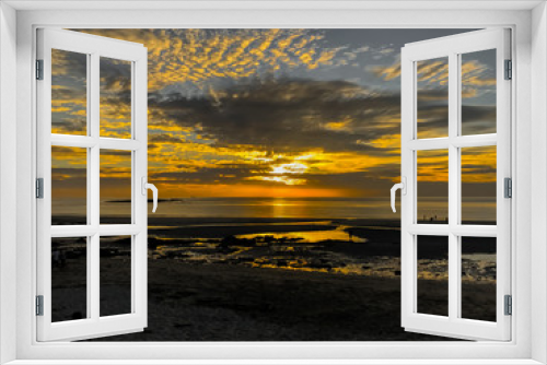 Fototapeta Naklejka Na Ścianę Okno 3D - cornish sunset