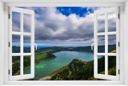 Fototapeta Naklejka Na Ścianę Okno 3D - scenery at the azores island