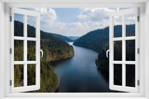 Fototapeta Naklejka Na Ścianę Okno 3D - Schwarzwald Fjord