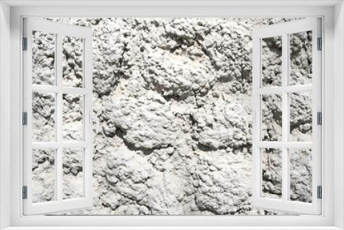Fototapeta Naklejka Na Ścianę Okno 3D - Close View Grunge Grey Concrete Textured Background