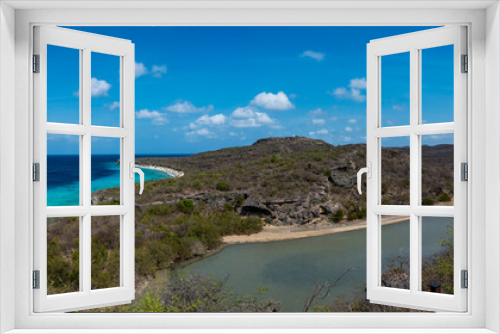 Fototapeta Naklejka Na Ścianę Okno 3D -    Views around the small Caribbean Island of Curacao