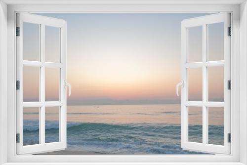 Fototapeta Naklejka Na Ścianę Okno 3D - ocean sunrise3
