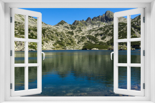 Fototapeta Naklejka Na Ścianę Okno 3D - Amazing Landscape with  Valyavishko Lake, Pirin Mountain, Bulgaria