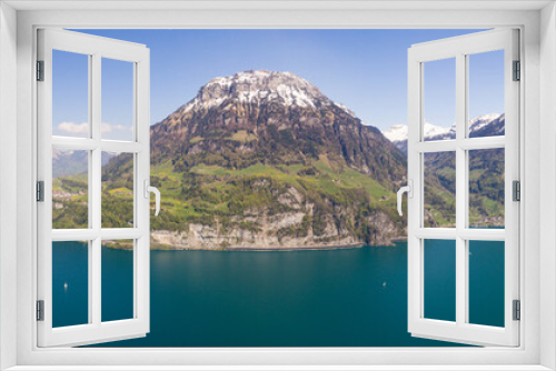 Fototapeta Naklejka Na Ścianę Okno 3D - Urnersee-Panorama