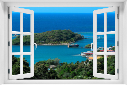 Fototapeta Naklejka Na Ścianę Okno 3D - tropical island in the sea