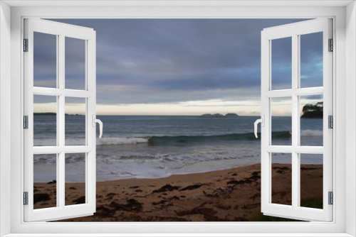 Fototapeta Naklejka Na Ścianę Okno 3D - Early morning Australian ocean landscape view 