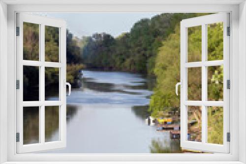 Fototapeta Naklejka Na Ścianę Okno 3D - River Bodrog